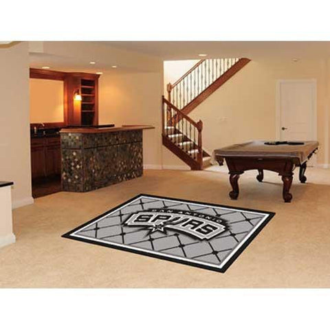 San Antonio Spurs NBA 5x8 Rug (60x92)