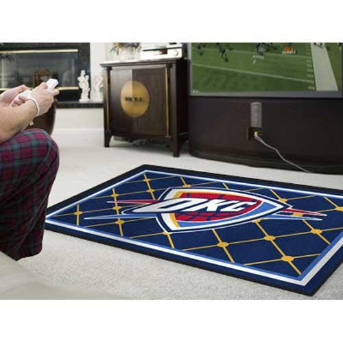 Oklahoma City Thunder NBA 5x8 Rug (60x92)