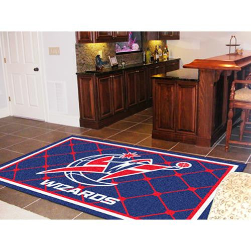 Washington Wizards NBA 5x8 Rug (60x92)