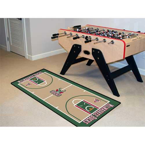 Milwaukee Bucks NBA 2x4 Court Runner (24x44)