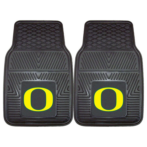 Oregon Ducks NCAA Heavy Duty 2-Piece Vinyl Car Mats (18x27)