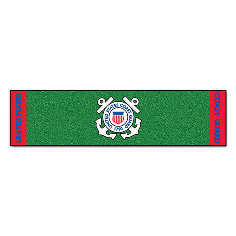 US Coast Guard Armed Forces Putting Green Runner (18x72)