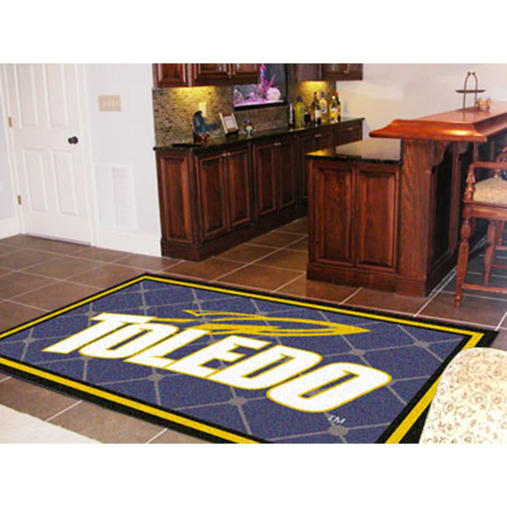 Toledo Rockets NCAA Floor Rug (5x8')