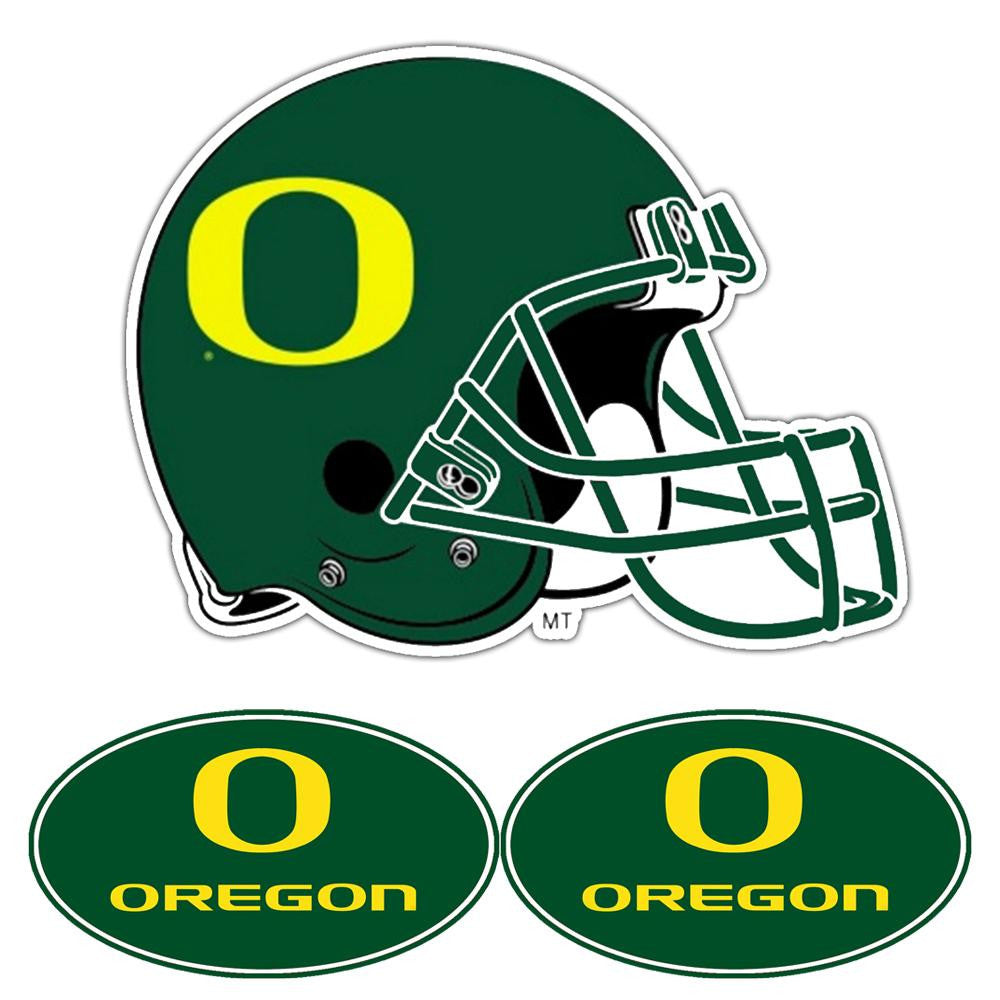 Oregon Ducks NCAA Ultimate Car Magnet Kit (3Pc Set)