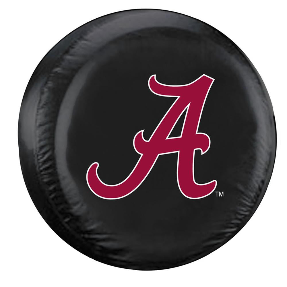 Alabama Crimson Tide NCAA Spare Tire Cover (Large) (Black)