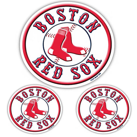 Boston Red Sox MLB Ultimate Car Magnet Kit (3Pc Set)