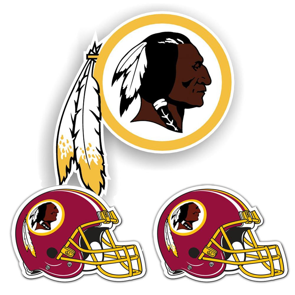 Washington Redskins NFL Ultimate Car Magnet Kit (3Pc Set)