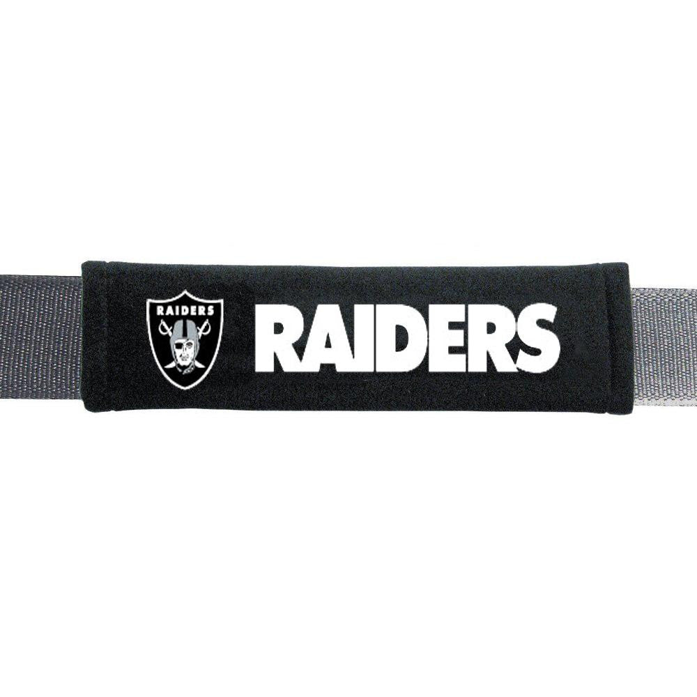 Oakland Raiders NFL Seatbelt Pads (Set of 2)