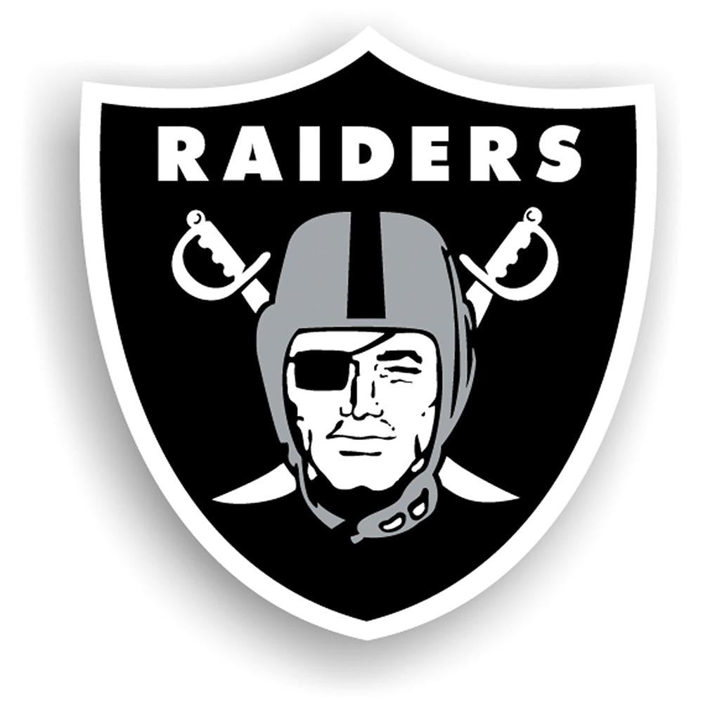 Oakland Raiders NFL 12 Inch Car Magnet