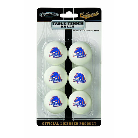 Boise State Broncos NCAA Table Tennis Balls (6pc)