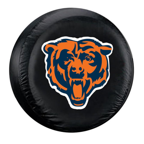 Chicago Bears NFL Spare Tire Cover (Standard) (Black)