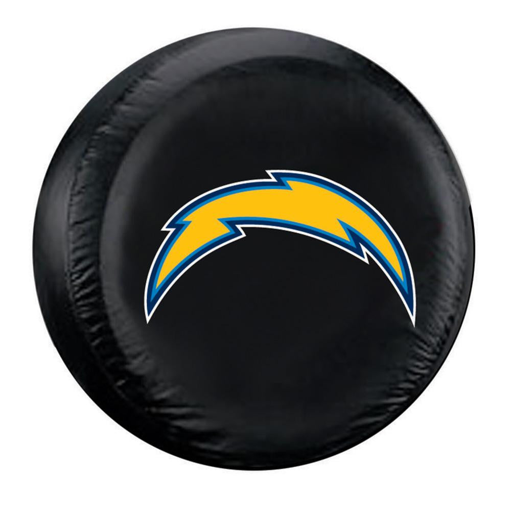 San Diego Chargers NFL Spare Tire Cover (Standard) (Black)