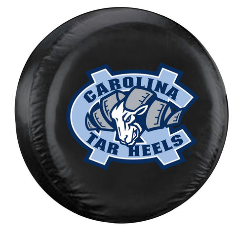 North Carolina Tar Heels NCAA Spare Tire Cover (Standard) (Black)