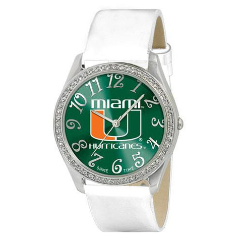 Miami Hurricanes NCAA Ladies Glitz Series Watch