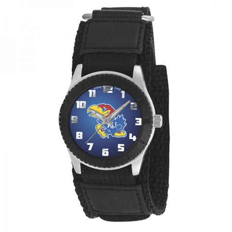 Kansas Jayhawks NCAA Kids Rookie Series watch (Black)