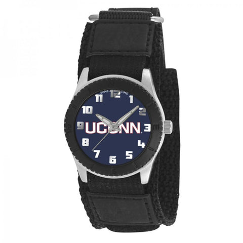 Connecticut Huskies NCAA Kids Rookie Series watch (Black)