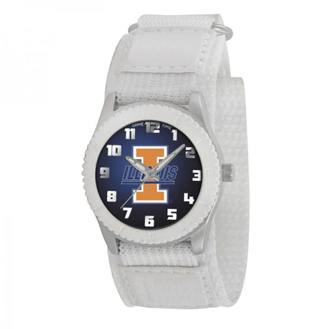 Illinois Fighting Illini NCAA Kids Rookie Series Watch (White)