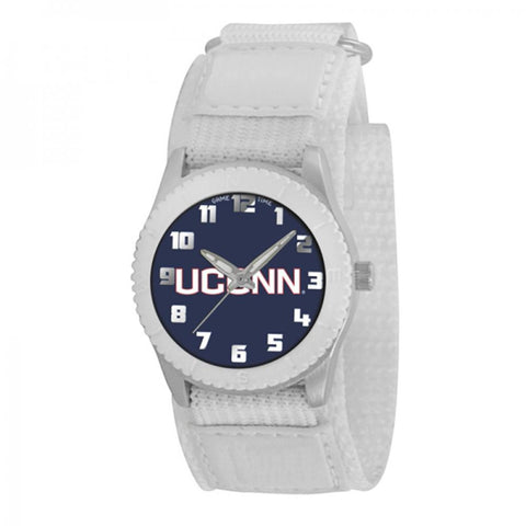 Connecticut Huskies NCAA Kids Rookie Series Watch (White)