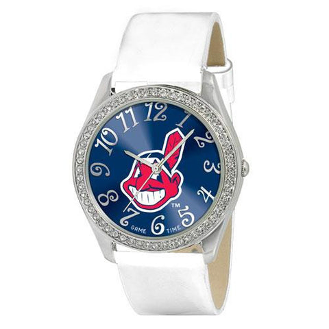 Cleveland Indians MLB Ladies Glitz Series Watch