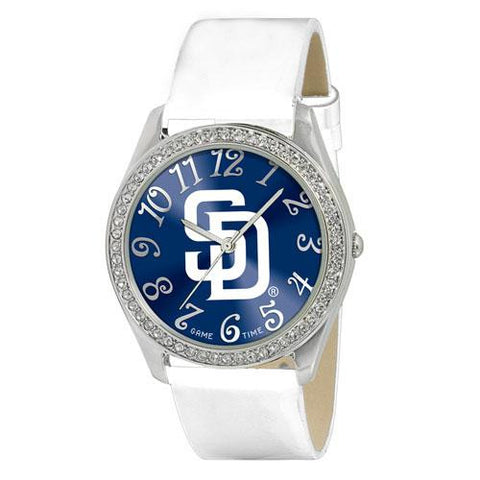 San Diego Padres MLB Ladies Glitz Series Watch