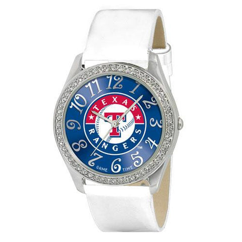 Texas Rangers MLB Ladies Glitz Series Watch