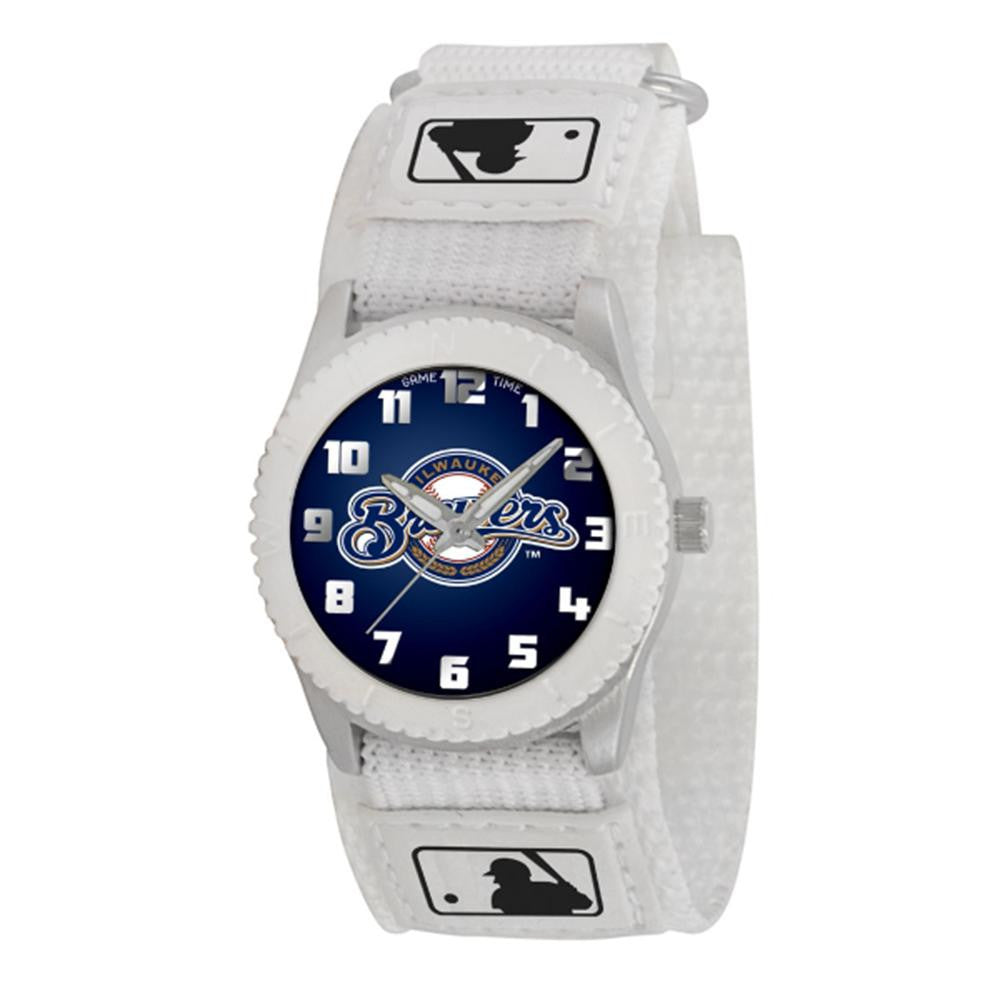 Milwaukee Brewers MLB Kids Rookie Series Watch (White)