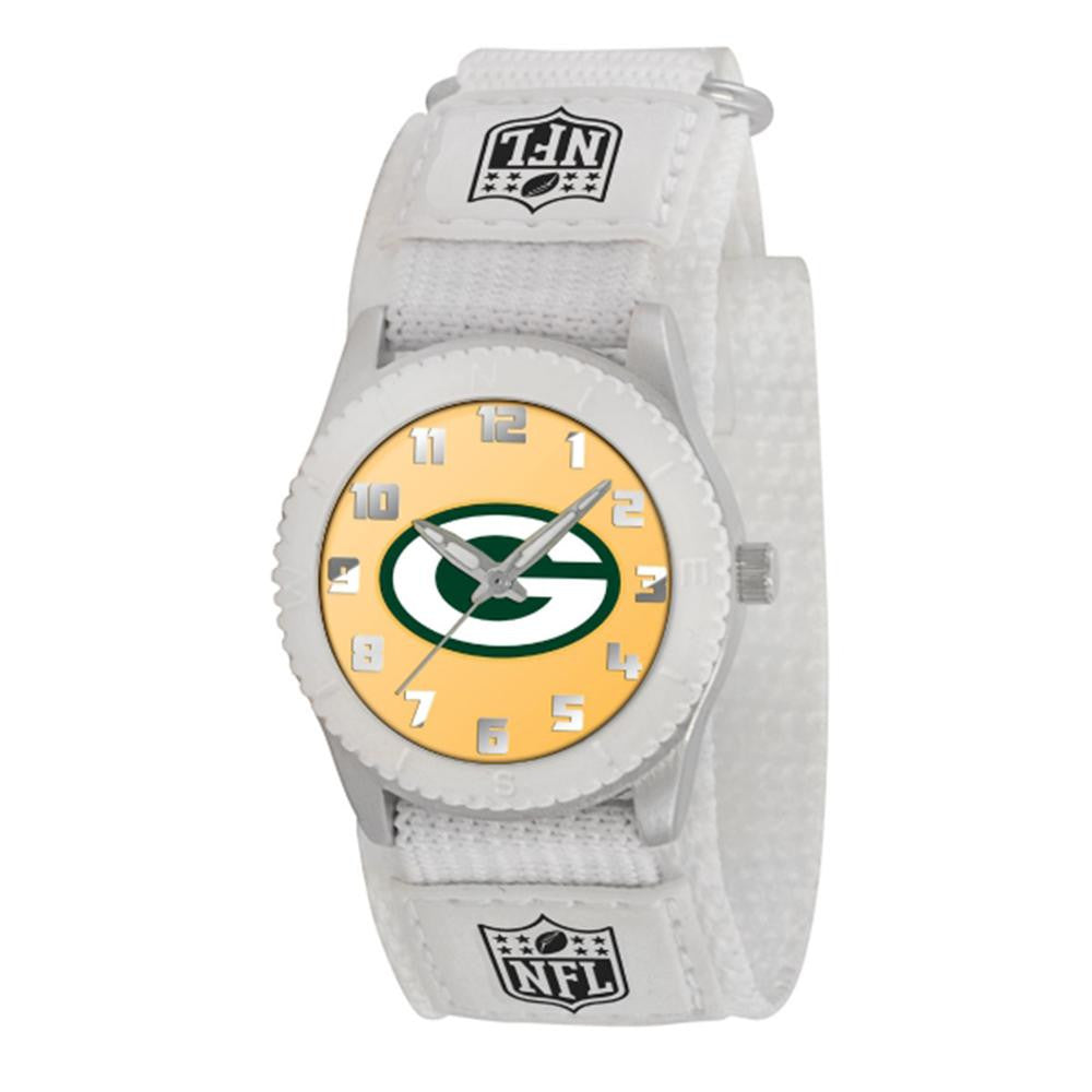 Green Bay Packers NFL Kids Rookie Series Watch (White)