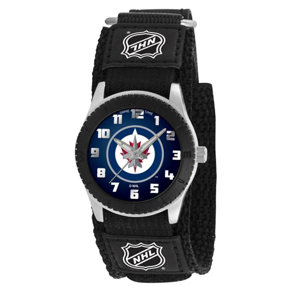 Winnipeg Jets NHL Kids Rookie Series Watch (Black)