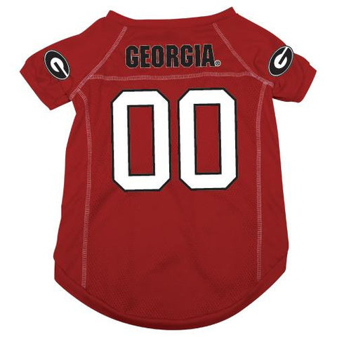 Georgia Bulldogs NCAA Mesh Pet Jersey (Large)