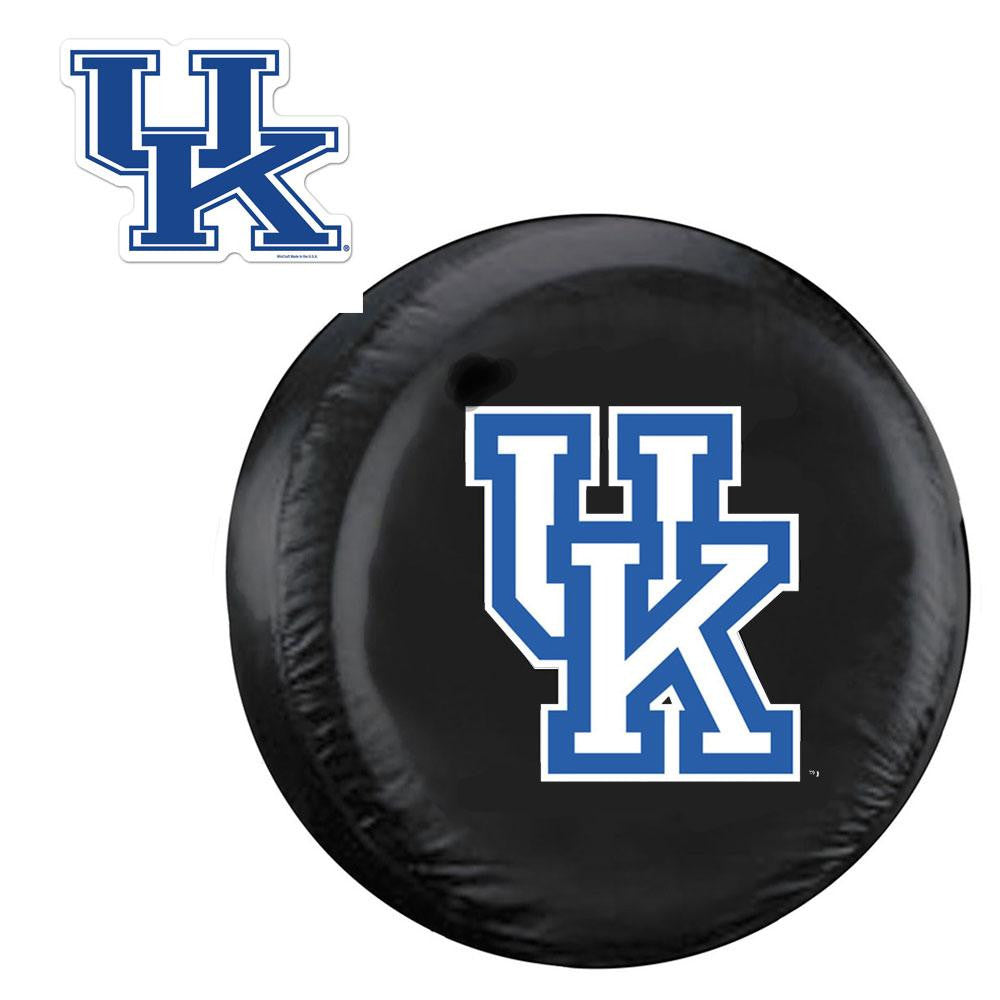 Kentucky Wildcats NCAA Spare Tire Cover and Grille Logo Set (Large)