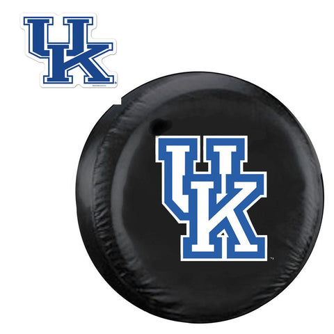 Kentucky Wildcats NCAA Spare Tire Cover and Grille Logo Set (Large)