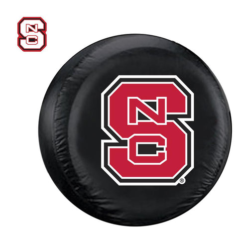 North Carolina State Wolfpack NCAA Spare Tire Cover and Grille Logo Set (Regular)