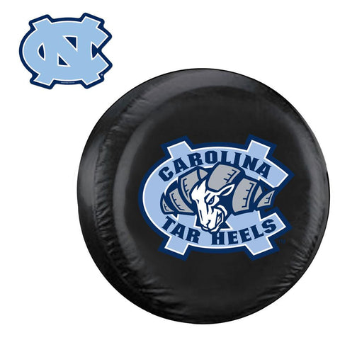 North Carolina Tar Heels NCAA Spare Tire Cover and Grille Logo Set (Regular)