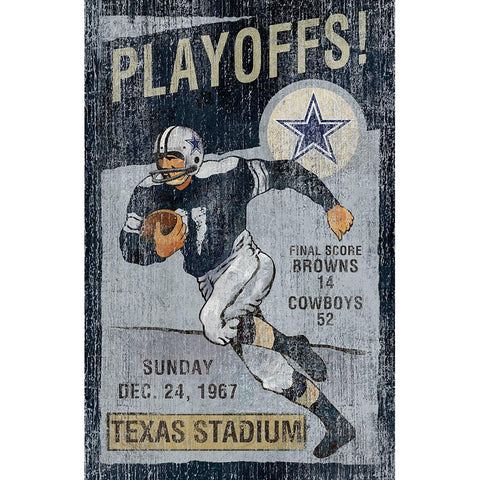 Dallas Cowboys NFL Vintage Wall Art