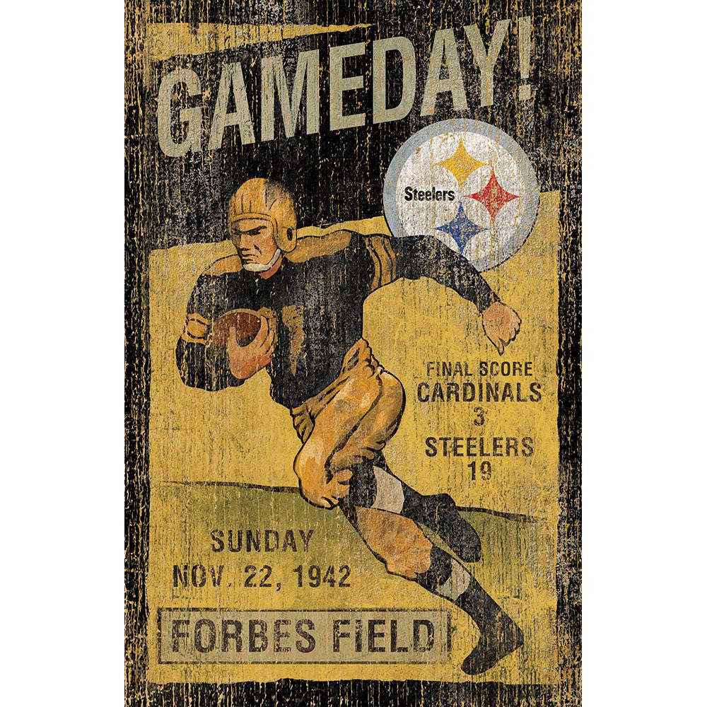 Pittsburgh Steelers NFL Vintage Wall Art