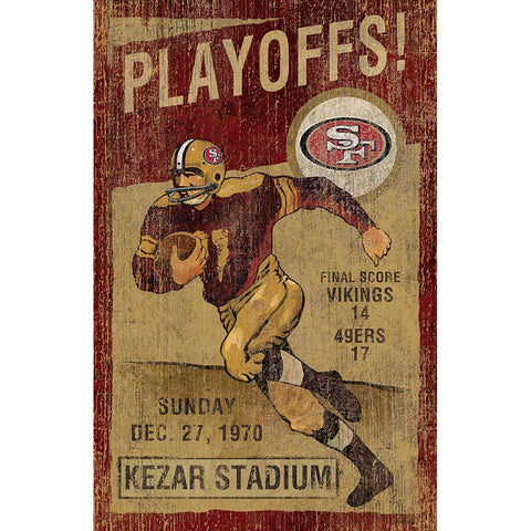 San Francisco 49ers NFL Vintage Wall Art