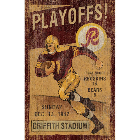 Washington Redskins NFL Vintage Wall Art