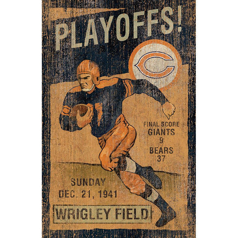 Chicago Bears NFL Vintage Wall Art