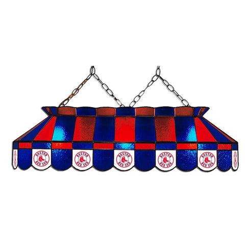 Boston Red Sox MLB 40 Inch Billiards Stained Glass Lamp