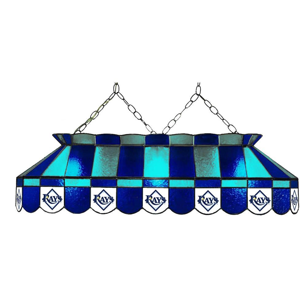 Tampa Bay Rays MLB 40 Inch Billiards Stained Glass Lamp