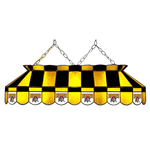 Pittsburgh Pirates MLB 40 Inch Billiards Stained Glass Lamp