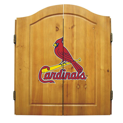 St. Louis Cardinals MLB Dart Board w-Cabinet