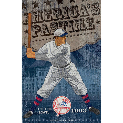 New York Yankees MLB Vintage Wall Art