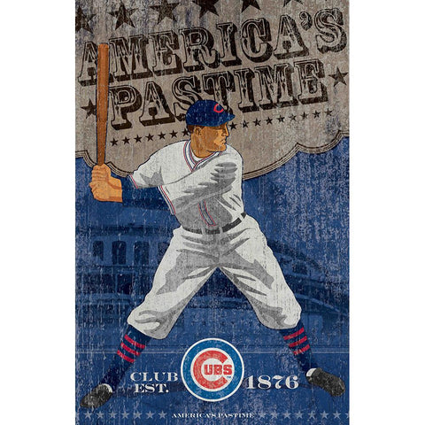 Chicago Cubs MLB Vintage Wall Art