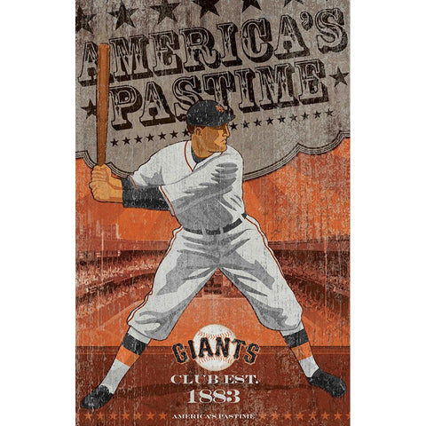 San Francisco Giants MLB Vintage Wall Art