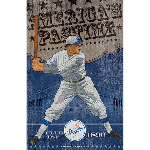 Los Angeles Dodgers MLB Vintage Wall Art