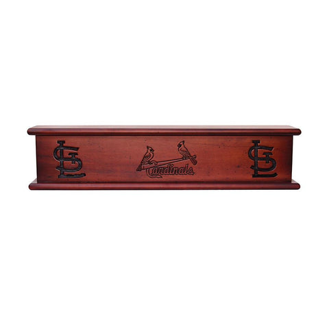 St. Louis Cardinals MLB 20in Aspen Wood Memorabilia Shelve