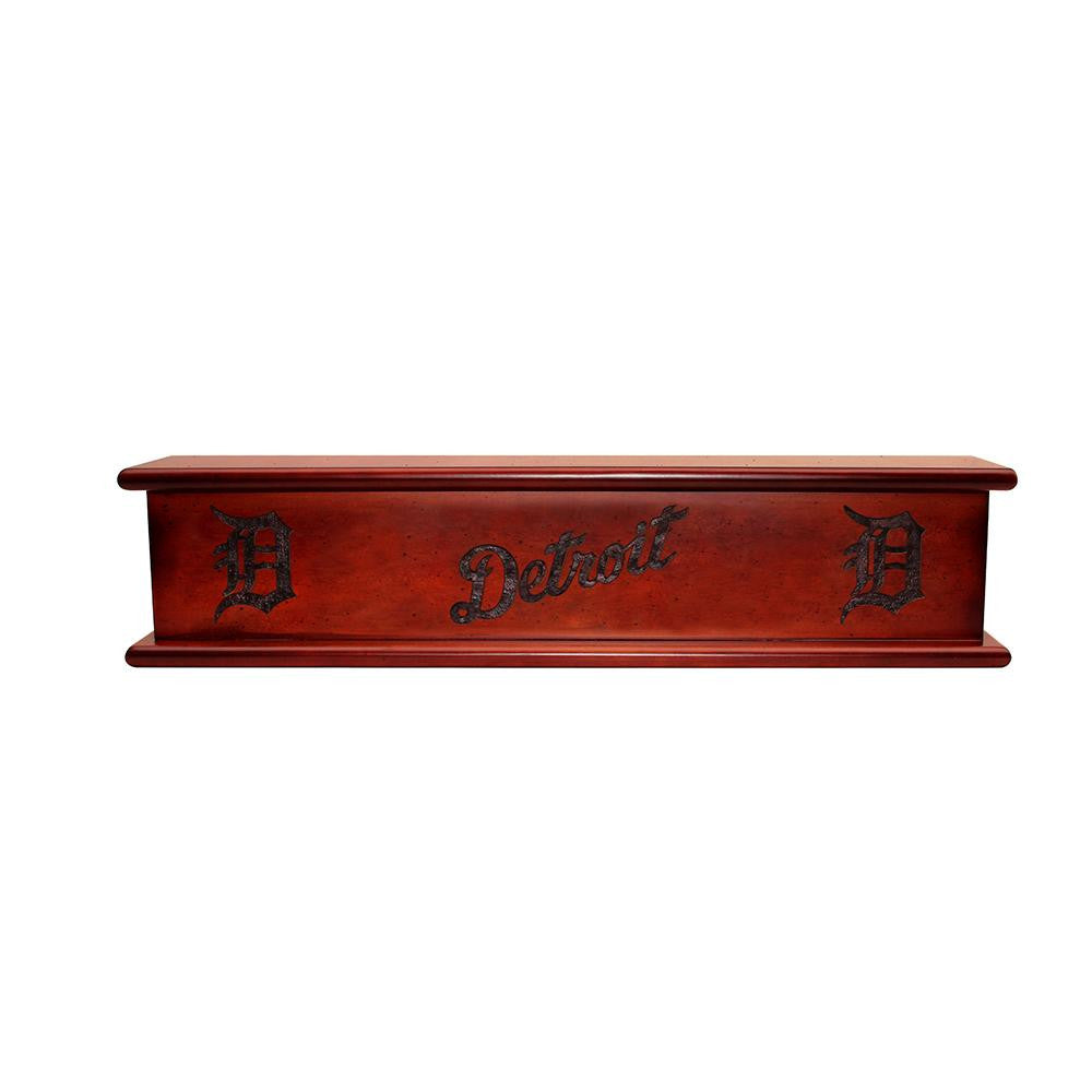 Detroit Tigers MLB 20in Aspen Wood Memorabilia Shelve