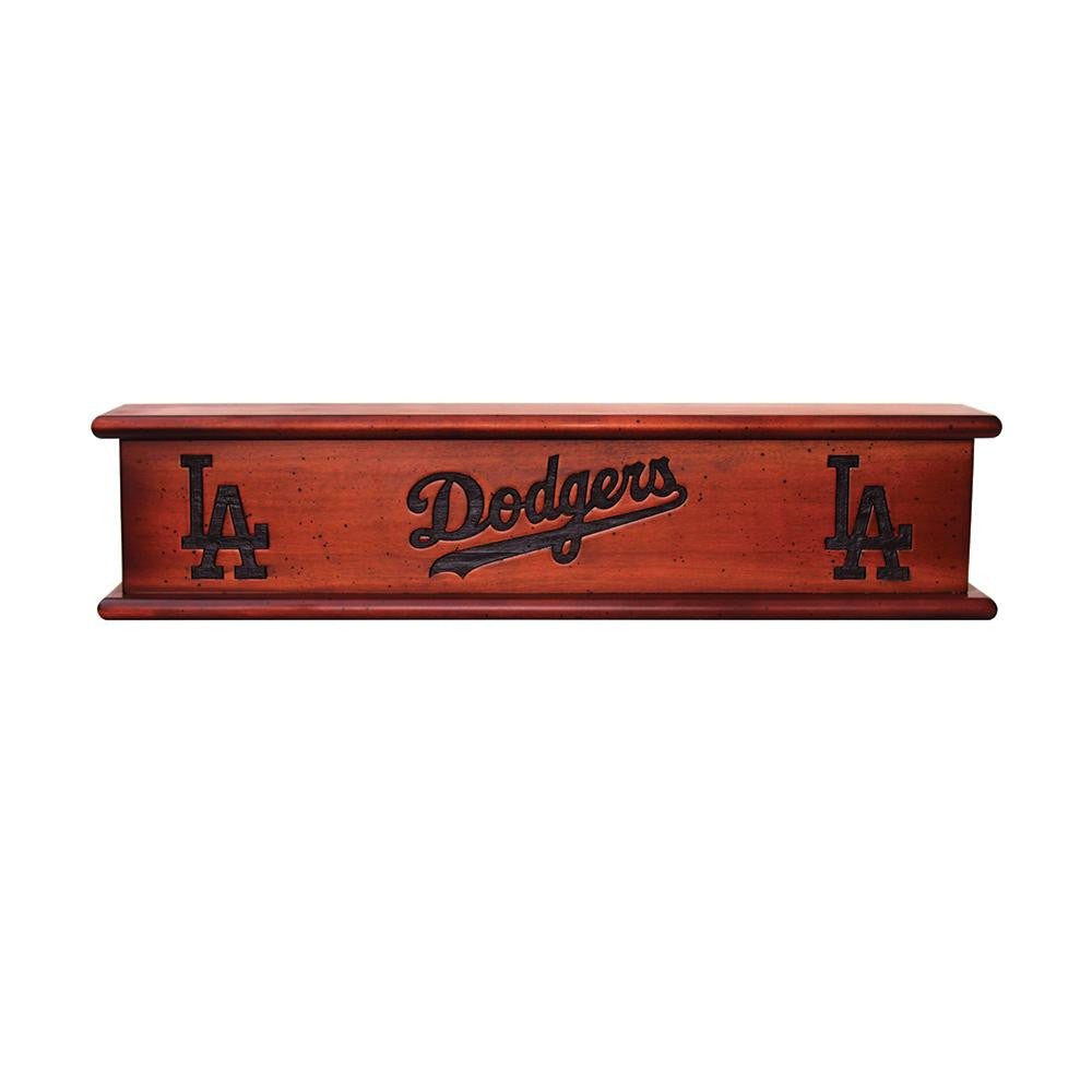 Los Angeles Dodgers MLB 20in Aspen Wood Memorabilia Shelve