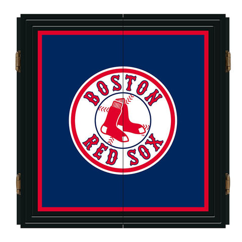 Boston Red Sox MLB Extreme Dart Cabinet Set